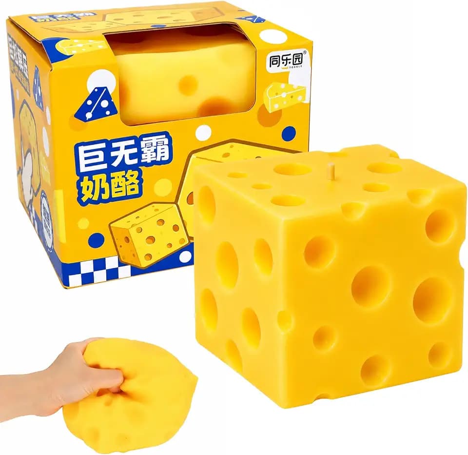 XXL Käse Spielzeug Stressball Antistressball,Butter Cheese Squishy