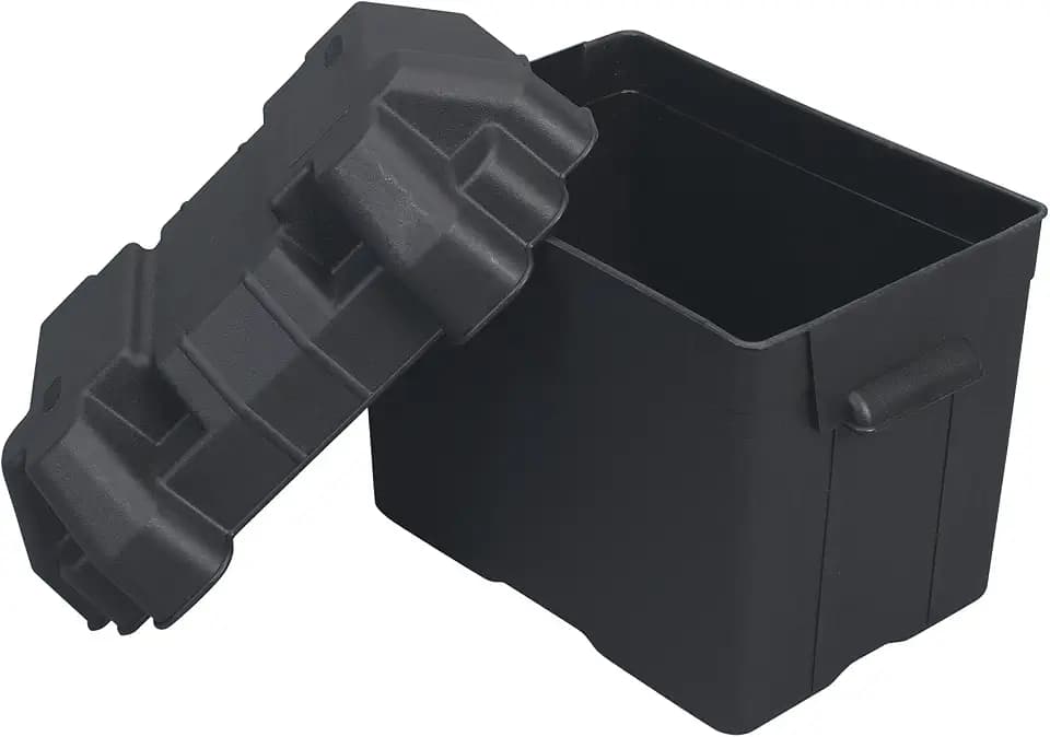 Moeller Marine Sierra 042213-10BOXSTRAPONLY Battery Box/Strap Only - GRP 24, One 24-Series Battery, 11.13" x 7.75" x 10.13"