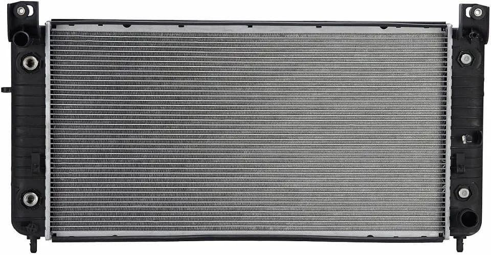 Aparts 2370 Engine Radiator 34" Fit for Chevy Silverado 1500 Tahoe Suburban Avalanche, GMC Sierra 1500 Yukon XL, Cadillac Escalade, 1999-2014, with TOC & EOC