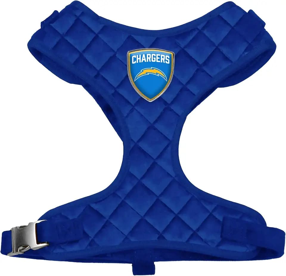 Littlearth NFL Unisex-Adult NFL Velvet Pet Harness