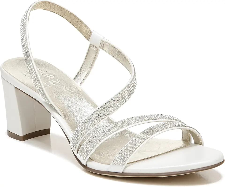 Naturalizer Women's Vanessa2 Strappy Embellished Heeled Dress Sandal