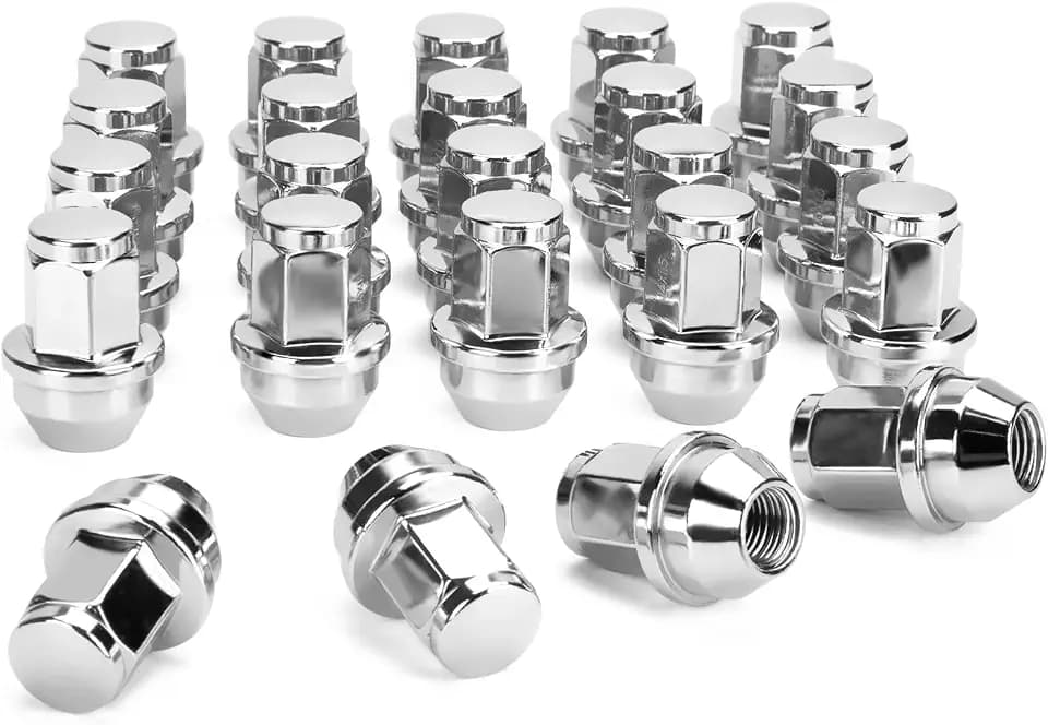 SUCOSO 14x1.5 Lug Nuts for F150, OEM Stock Solid One Piece Wheel Lugnuts