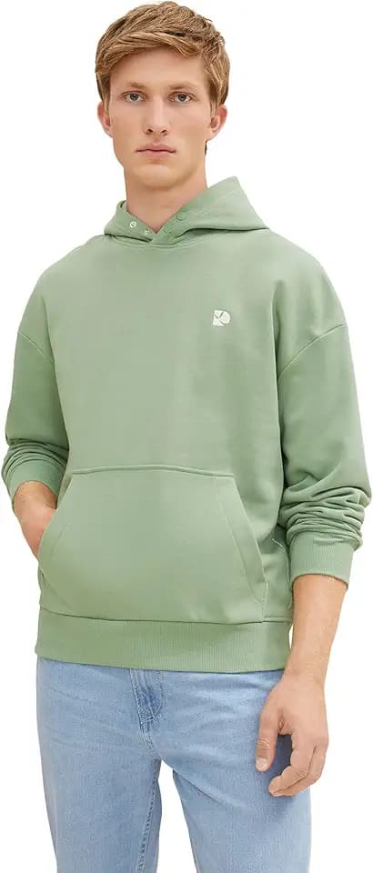 TOM TAILOR Denim Herren Basic Hoodie
