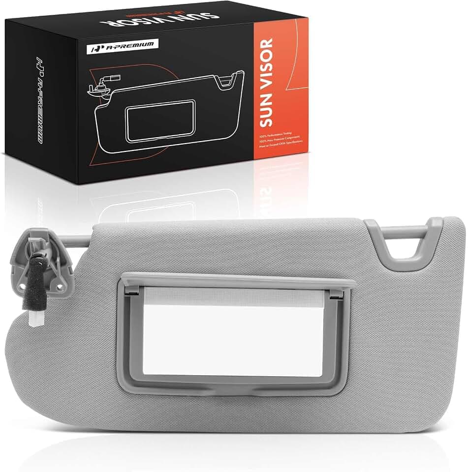 A-Premium Left Driver Sun Visor Compatible with Nissan Altima 2013-2018