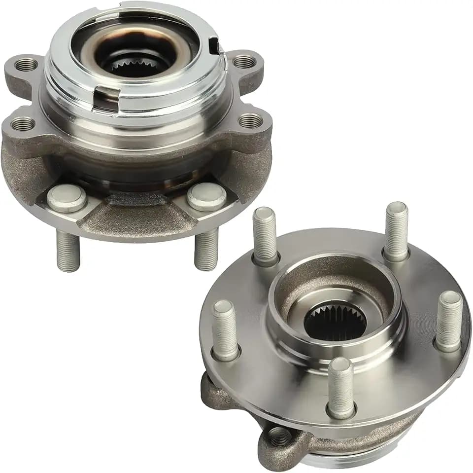 513294 Pair 2 Front Wheel Hub & Bearing Assembly for 2007-2013 Nissan Altima 2.5L