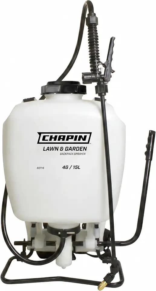 CHAPIN 60116 Backpack Sprayer – 4 Gallon Easy‑Pump Control