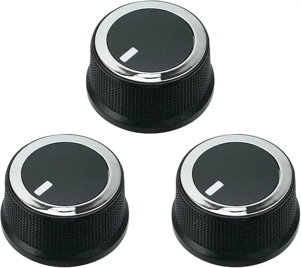 84141127 AC Temperature Control Knob Fit for Chevrolet Express 2008-2021, Fit for GMC Savana 2008-2017, 84793085 3pcs