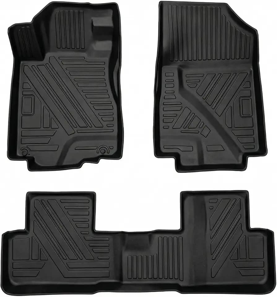 All Weather Floor Mats Car Liner TPE Rug Custom-fit for Honda CRV 2012-2016