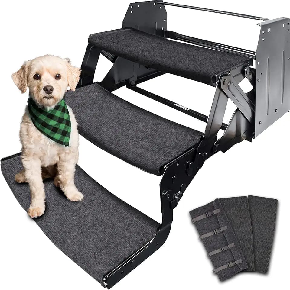 RVMATE RV Step Rugs, 22 Inch, 3 Packs