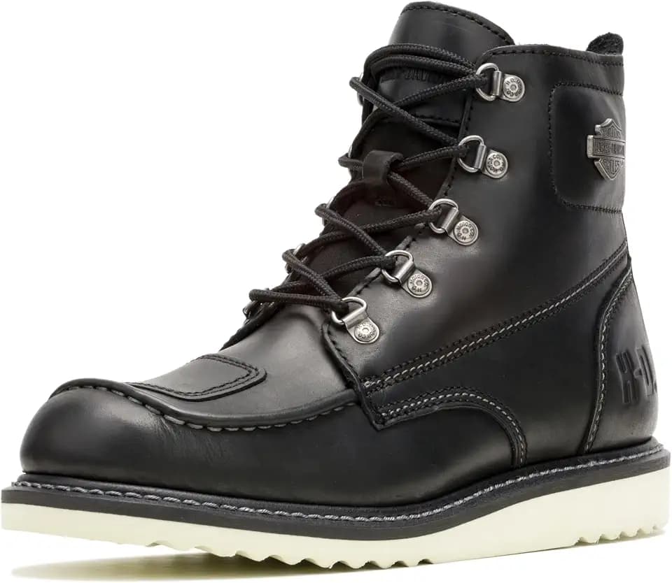 Harley-Davidson FOOTWEAR Mens Hagerman Motorcycle Casual Boots Ankle