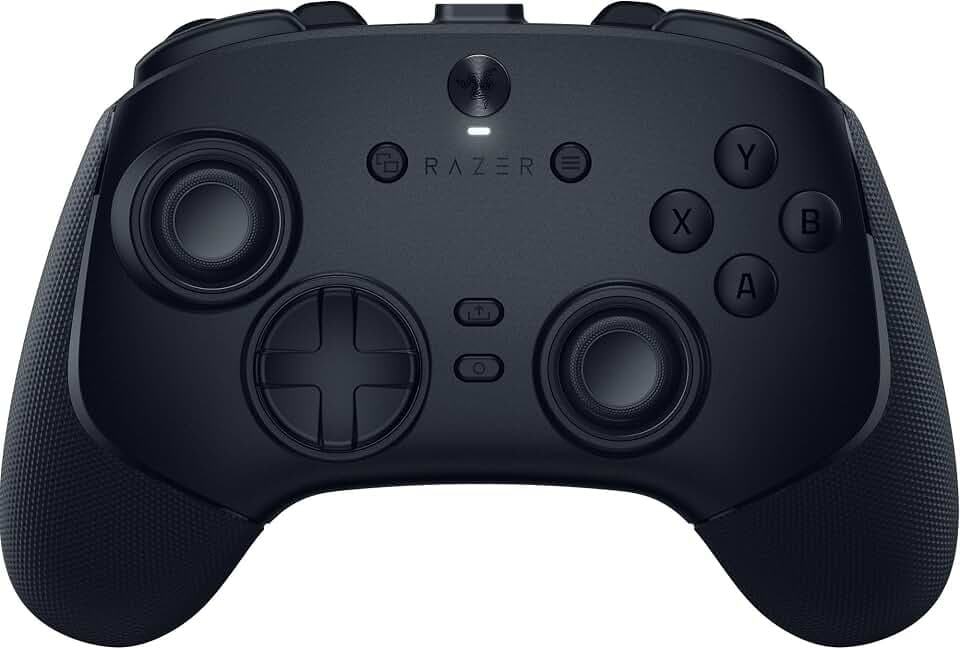 Razer Wolverine V3 Pro 8K PC - Kabelloser E-Sport-Controller für den PC (8K Hz HyperPolling, TMR-Analogsticks mit austauschbaren Caps, 4 Mausklick-Rücktasten & 2 Klauengriff-Bumper) Schwarz