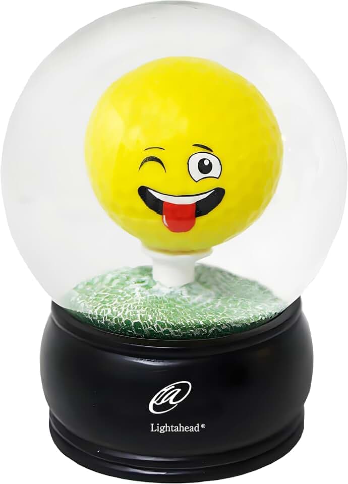 Lightahead Fun Emoticon Golf Ball Challenge Puzzle Globe. Fun Family time