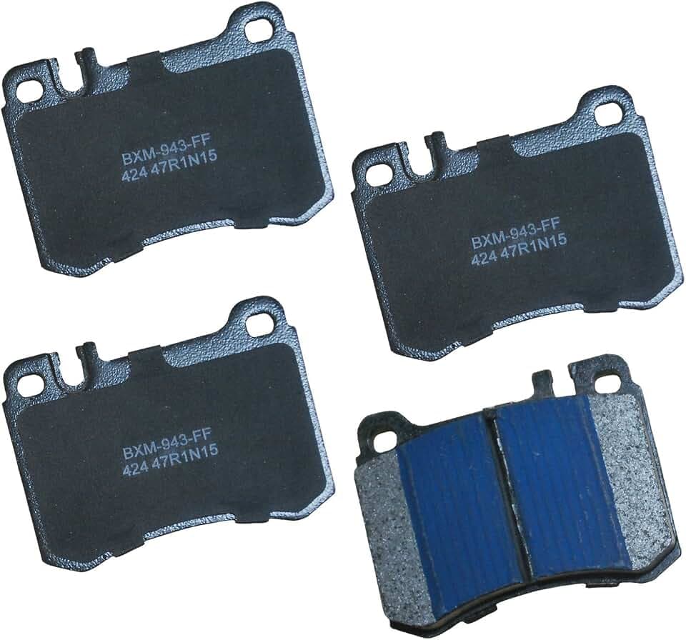 Bendix Premium SBM424 Semi-Metallic Front Brake Pads for Mercedes-Benz 560SL 1989-1986
