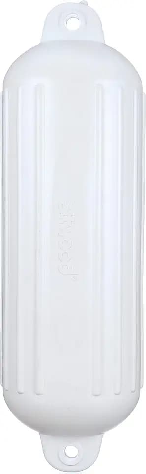 Attwood 8"x28" SoftSide Oval Mooring Fender for Boats – White