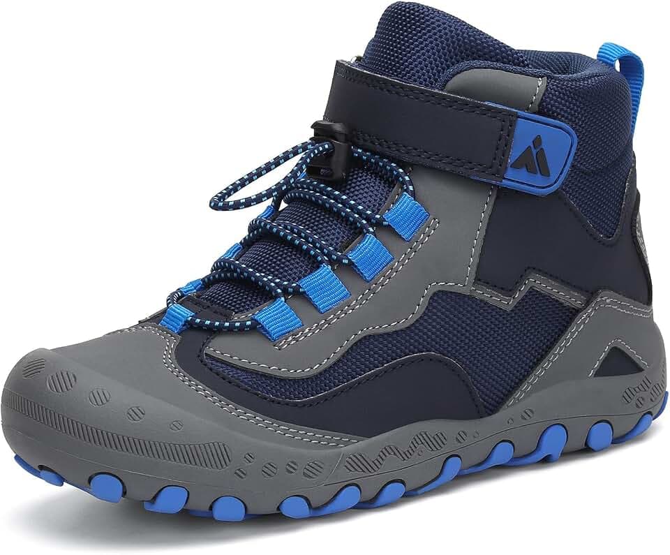 Mishansha Kinder Wanderschuhe rutschfest Trekkingschuhe Gr.24-28