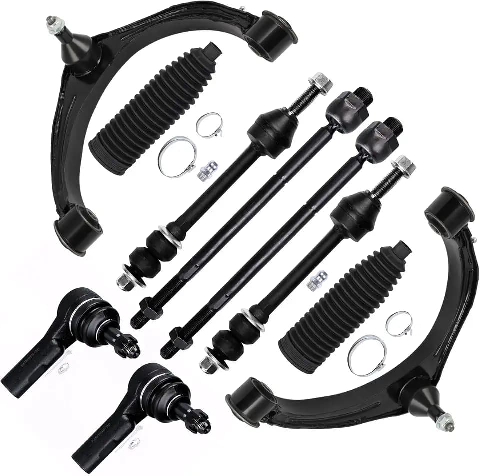 SCITOO 10pcs 4WD Front Upper Control Arm for Dodge Ram 1500, for Ram 1500