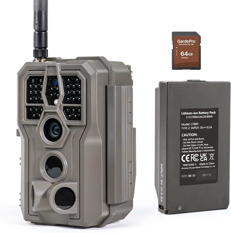 GardePro Link 1.0 R3 Pro Add-on Camera (Hub Required, Sold Separately)