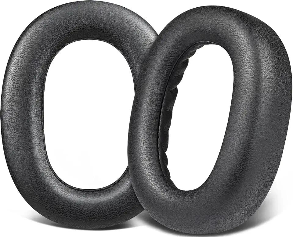SOULWIT Ear Cushions for Jabra Evolve2 85 - Black