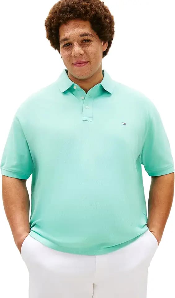 Tommy Hilfiger Herren Bt -1985 Regular Polo -B Mw0mw41264 S/S Poloshirt (1er Pack)