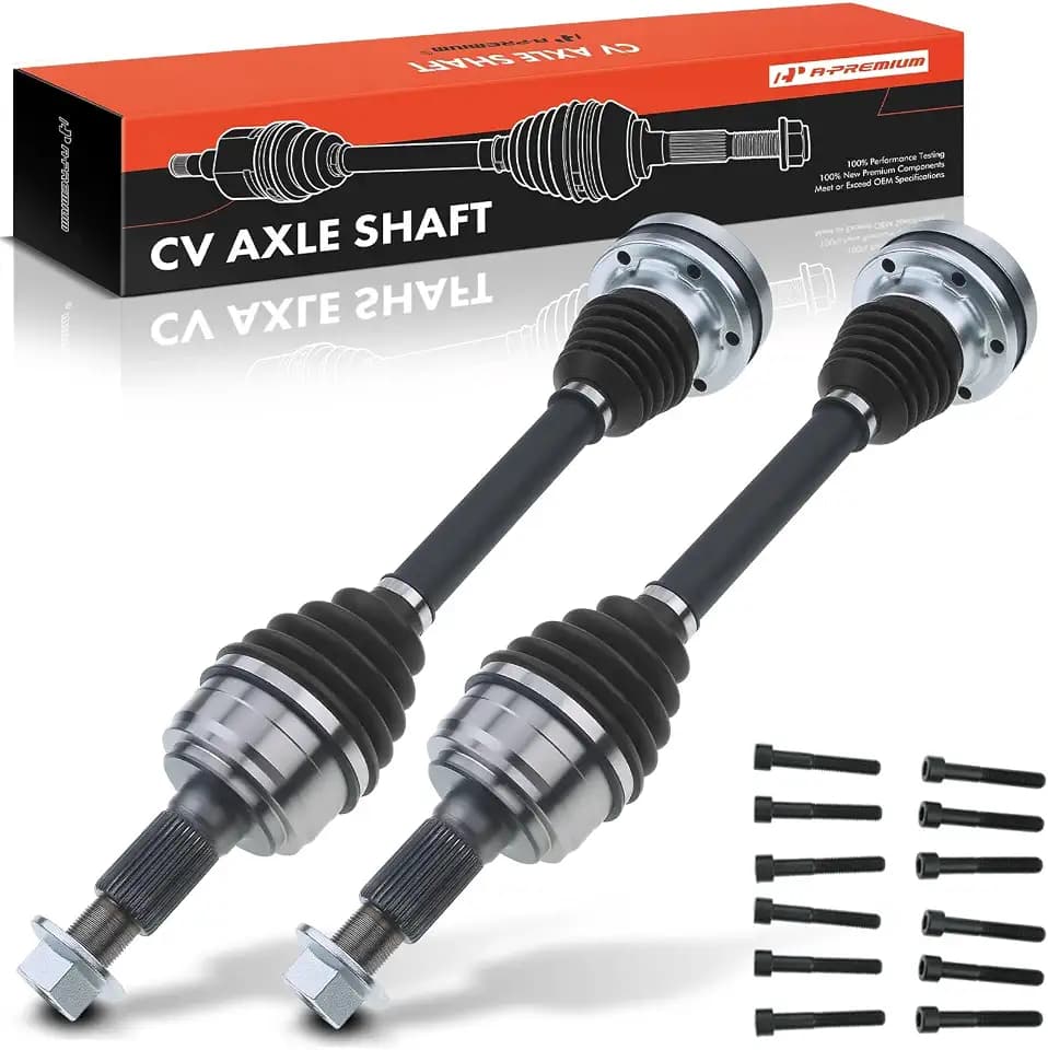 A-Premium Set of 2 Front CV Axle Shaft Assembly