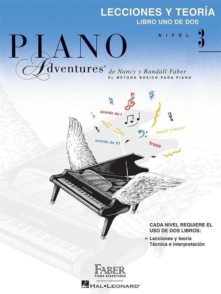 Lecciones y Teoria - Libro Uno de DOS Nivel 3: Spanish Edition Lesson & Theory Book Level 3
