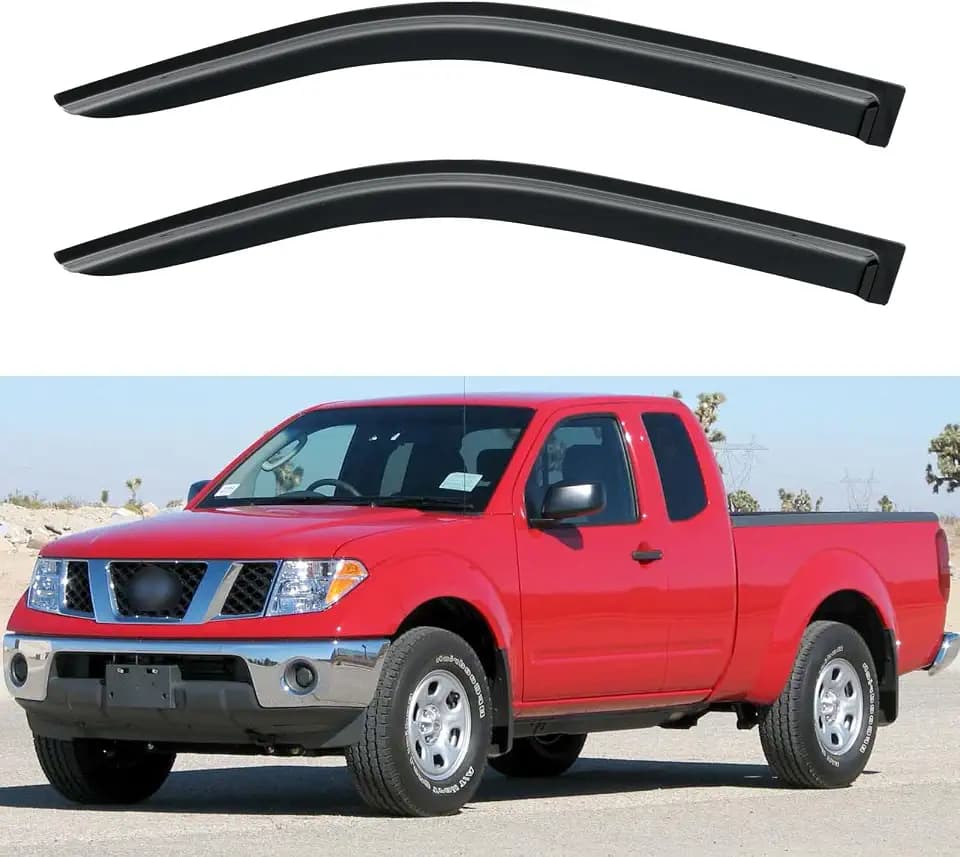 Window Visors Rain Guards for 2005-2020 Nissan Frontier King Cab