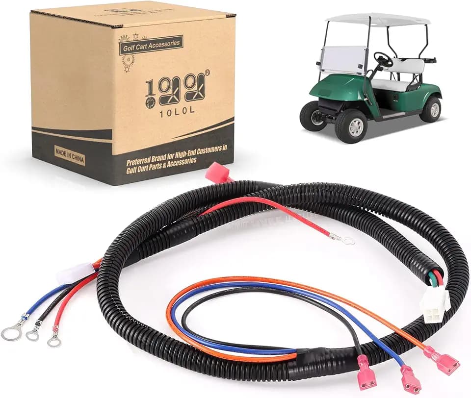 10L0L Golf Cart Control Wire Harness for 36 Volt EZGO Electric TXT/Medalist Models 1994 Up with 5 Pin Connector Controller, OEM# 73040G01, 73040-G01
