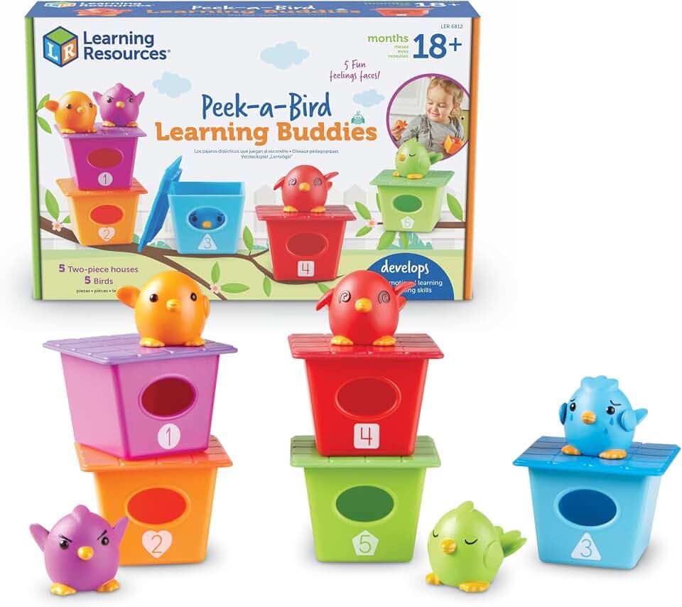 Learning Resources Peek-a-Bird Learning Buddies