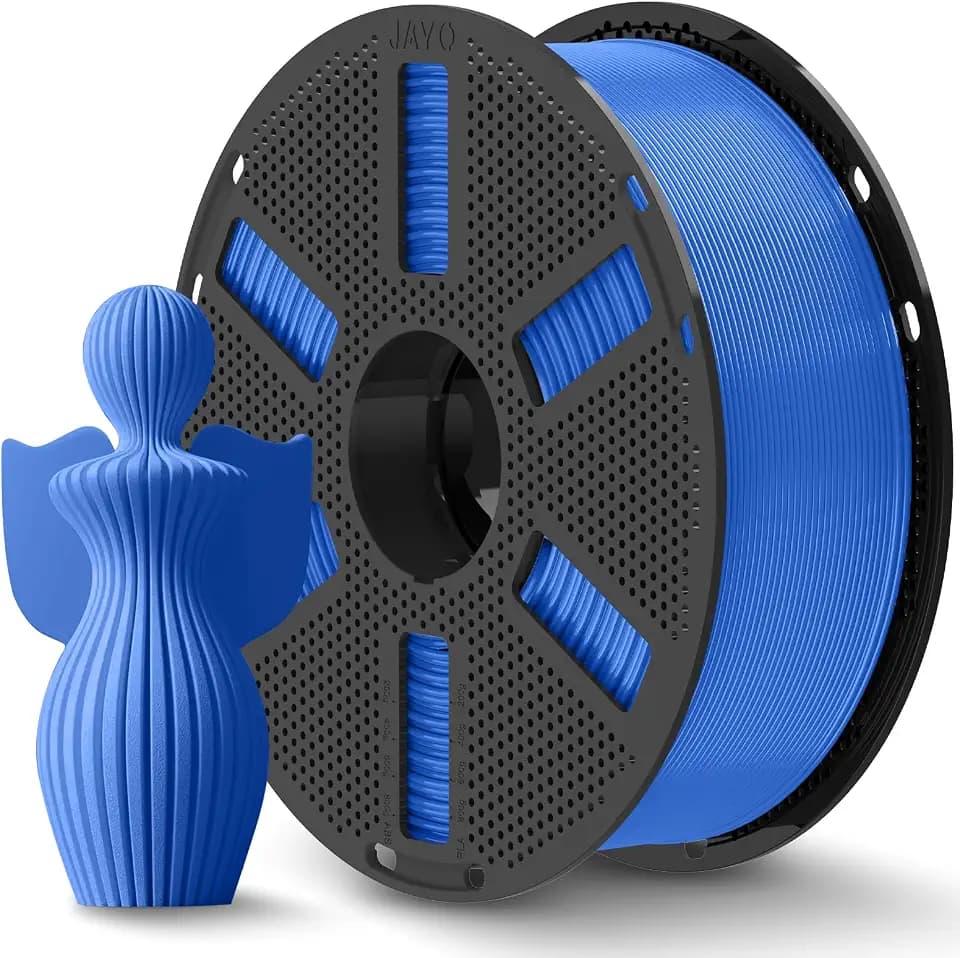 JAYO PLA+ Filament 1.75mm Blaugrau 1.1KG, PLA Plus 3D Druck Filament