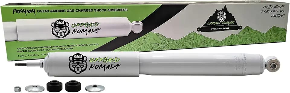 Gabriel OffGrid Nomads NM1010 Rear Shock Absorbers Fits Ford E-150, E-250, E-350, E-450 Econoline Club Wagon Super Duty; Heavy Load, All-terrain, Off-Road Stability (1 Pack)