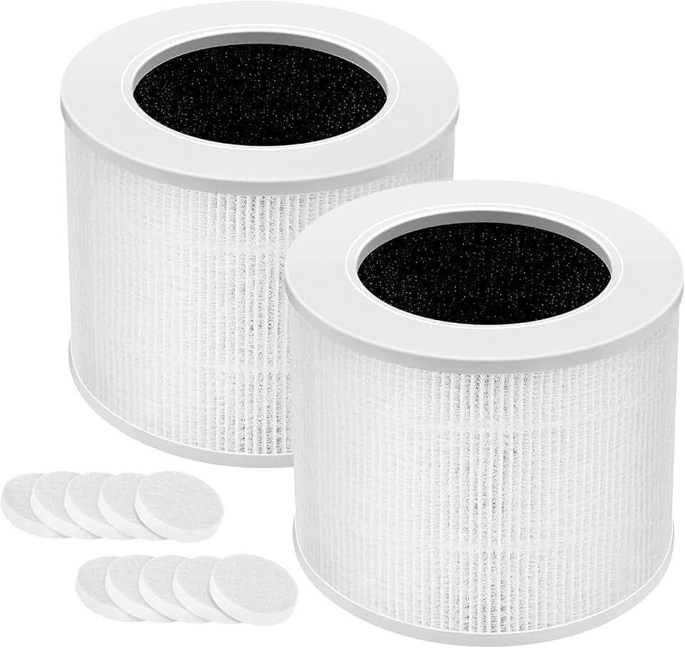 2 Pack Core Mini Replacement Filter for LEVOIT Core Mini-P Air Purifiers