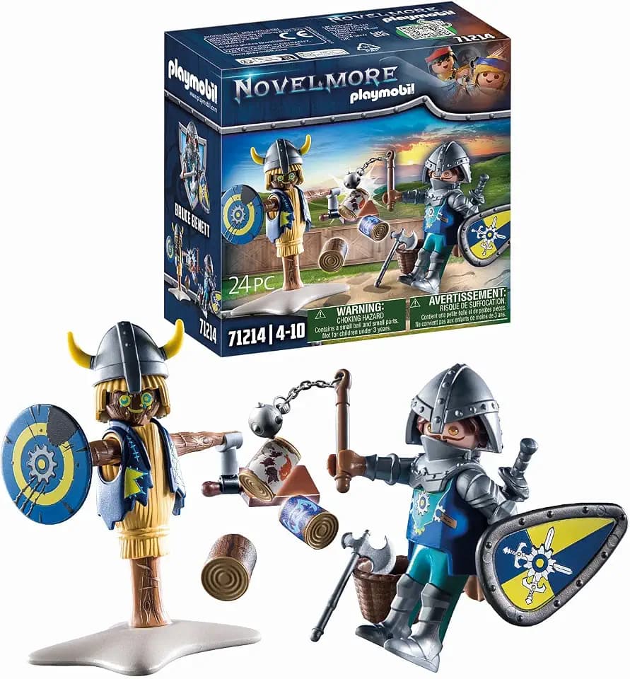 PLAYMOBIL Novelmore 71214 Novelmore - Kampftraining, Spielzeug für Kinder ab 4 Jahren