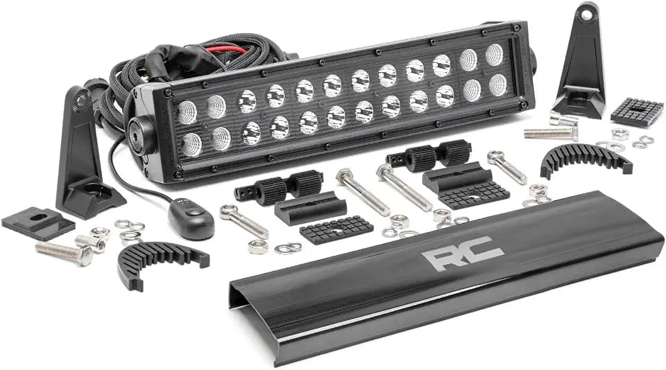Rough Country 12" Black Series Dual Row CREE LED Light Bar - 70912BL