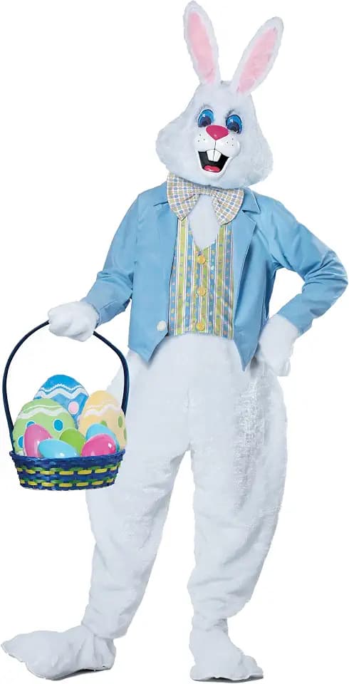 California Costumes Men's Deluxe Easter Bunny Costume