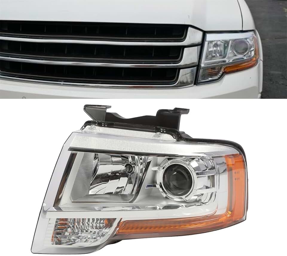 Headlight Assembly Compatible with Expedition 2015-2017 FO2502334