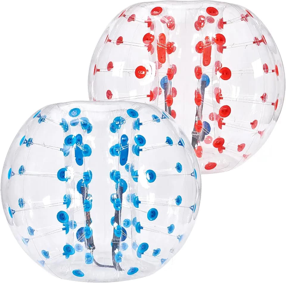 VEVOR 2-Pack Inflatable Bumper Balls 3/4/5FT Human Bubble for Kids Teens Adults
