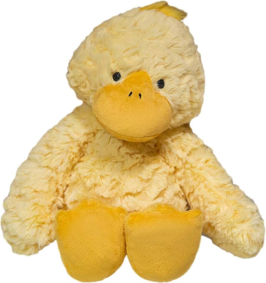 12.6 Inch Soft Fluffy Yellow Duck Stuffed Animal Duckling Plush Toys Doll