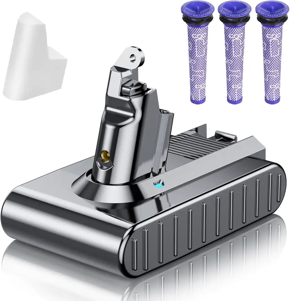 Akku für Dyson V6, Powtree Ersatzakku für Dyson V6 DC62 SV03 DC58 DC59