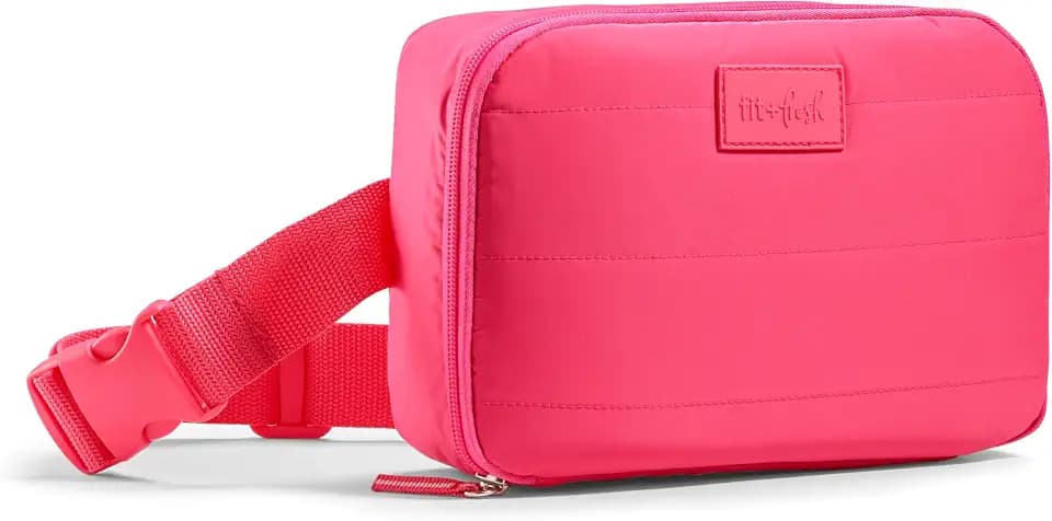 Fit & Fresh Insulated Belt Bag, Leakproof Cooler, Fanny Pack for Women