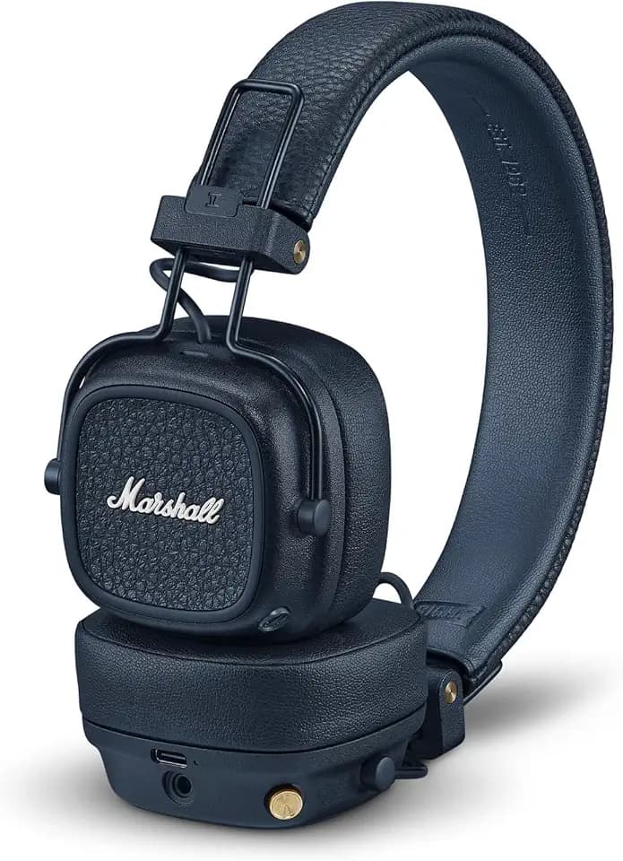 Marshall Major V Wireless On-Ear Bluetooth Headphones - Midnight Blue