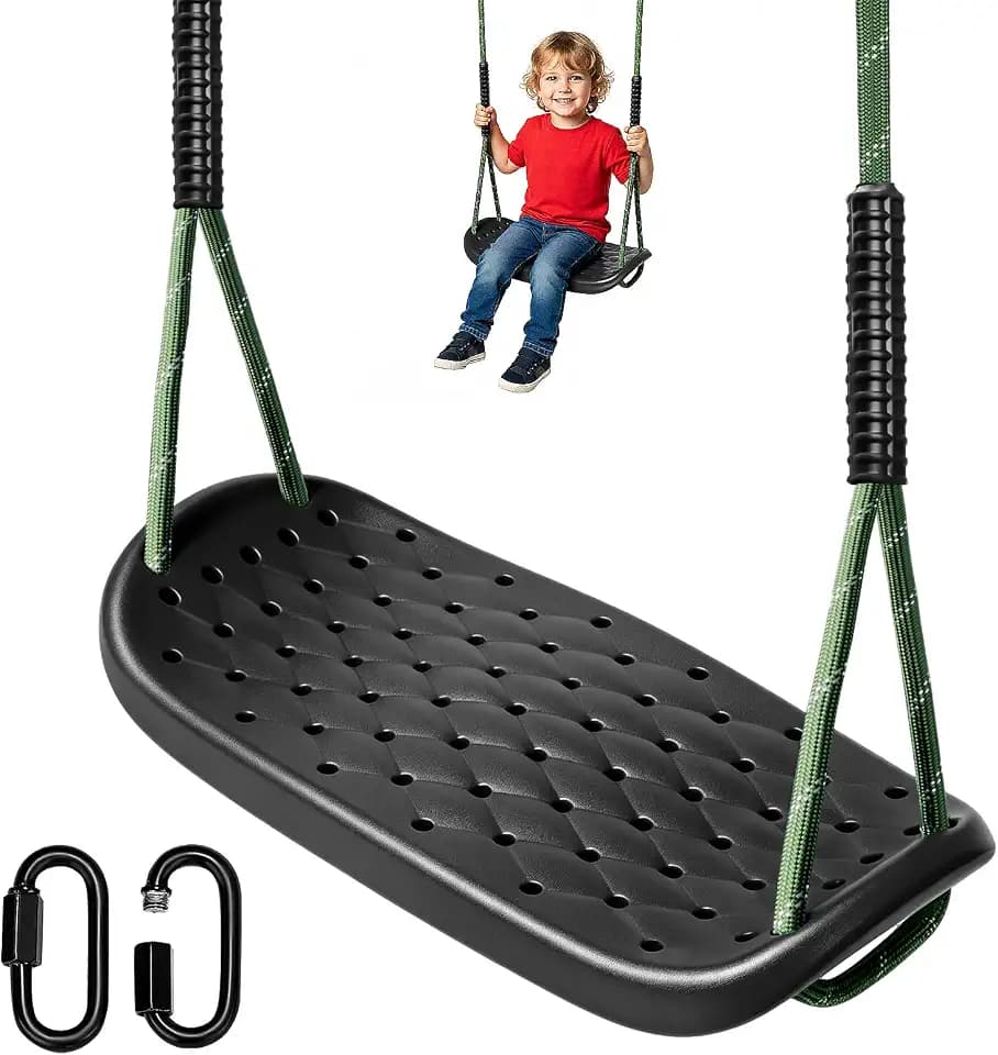 Schaukel Outdoor, Rutschfester Baum Schaukelsitz für Garten