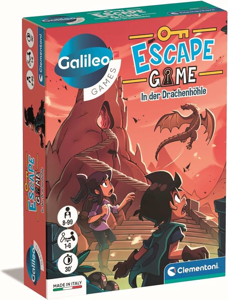 Clementoni Galileo Escape Game - In der Drachenhöhle