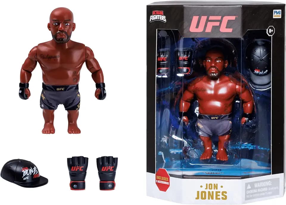 P.M.I. UFC Articulated Action Figure, 4.5", Jon Jones