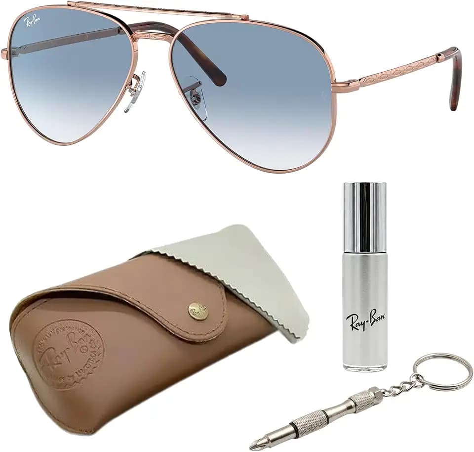 Ray-Ban RB3625 NEW AVIATOR Sunglasses with Official Eyewear Kit