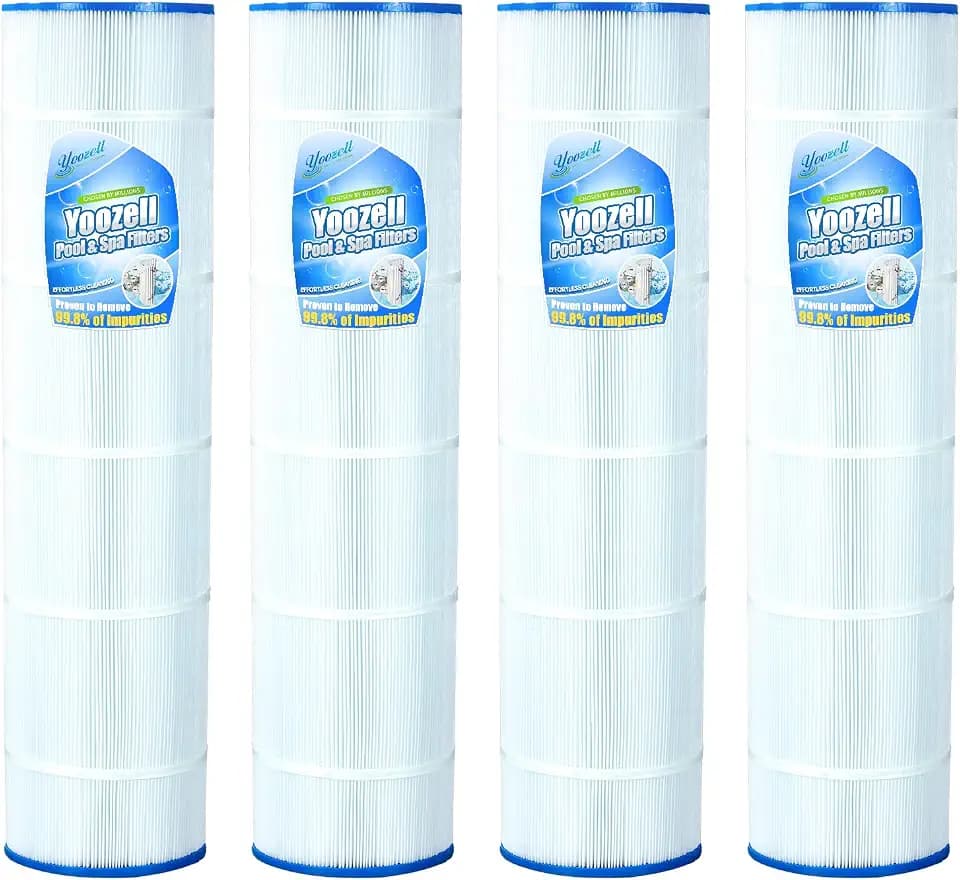 Swimming Pool Filter Replaces for C-7459, Filbur FC-6405, Filbur FC-0800, A0557900, R0554500, Aladdin 18504, APCC7352, 85 Sq.Ft Swimming Pool Filter Cartridge, 4 Pack