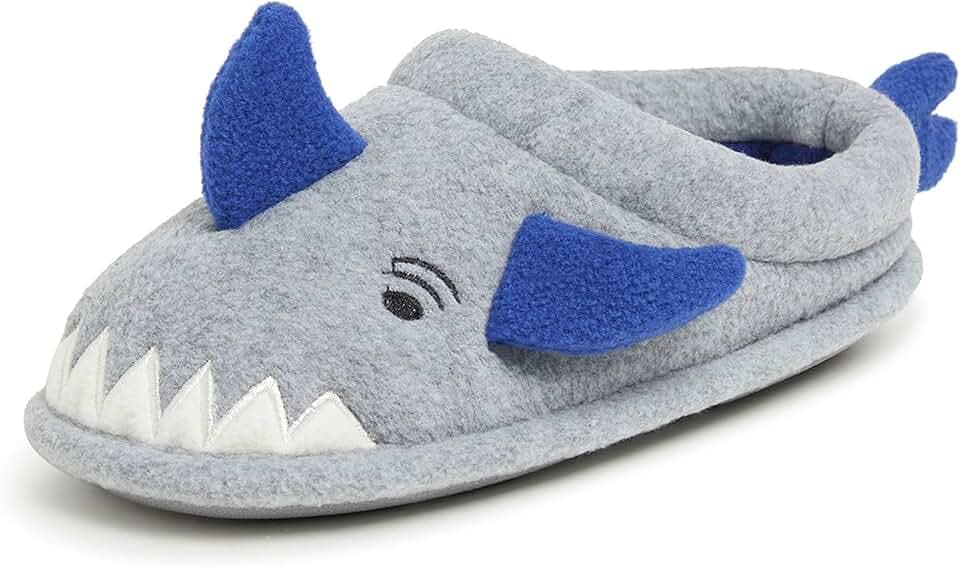 Dearfoams Kids' Kids' Toddlers Whimsical Animal Critter Washable Slipper