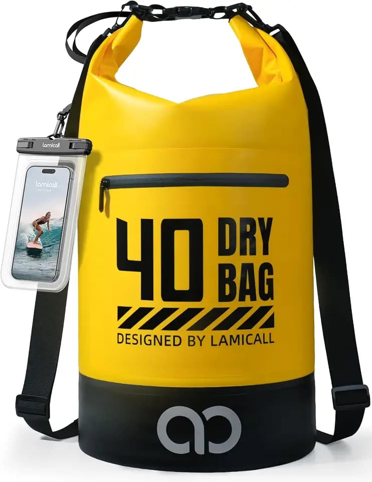 Lamicall Dry Bag, wasserdichte Tasche Beutel, Wasserfester Rucksack Drybag