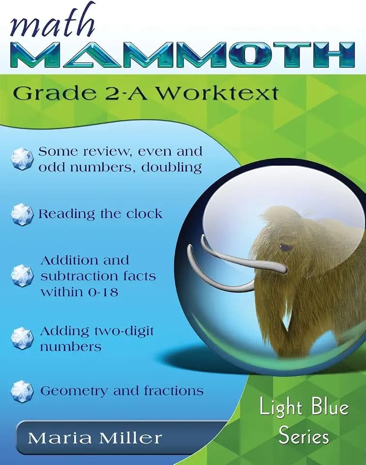 Math Mammoth Grade 2-A Worktext