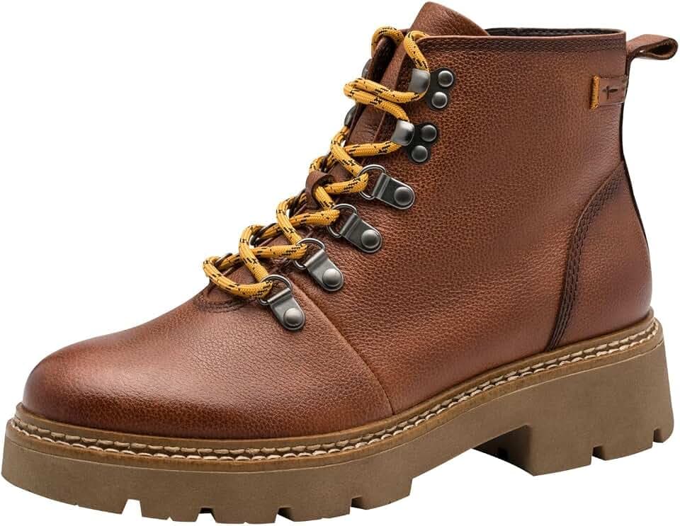Tamaris Stiefelette Materialmix Leder/Synthetik