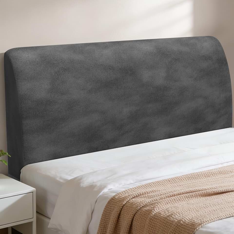 Kopfteil Bezug Geeignet für Kopfteil Bett 180(Dunkelgrau)